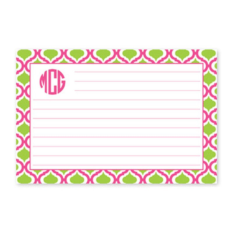 boatman geller espadrille preppy recipe card
