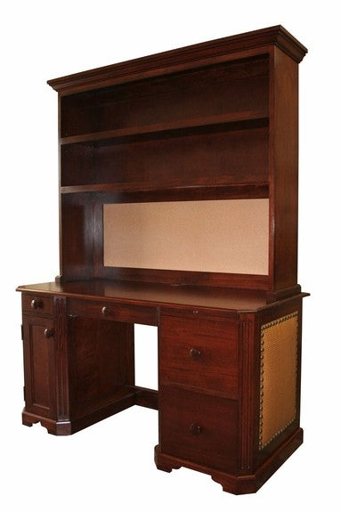 beach house computer desk and hutch