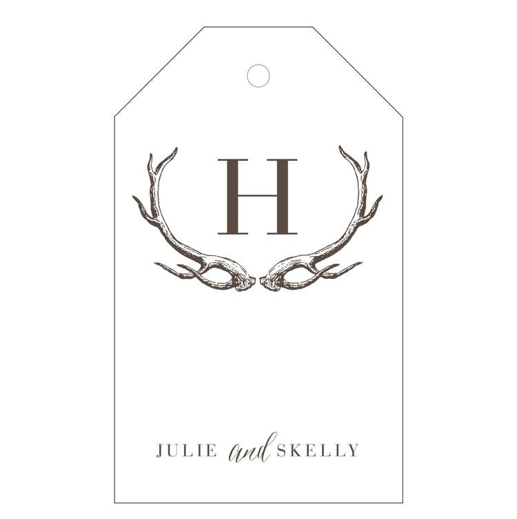 haute papier letterpress gift tag t27
