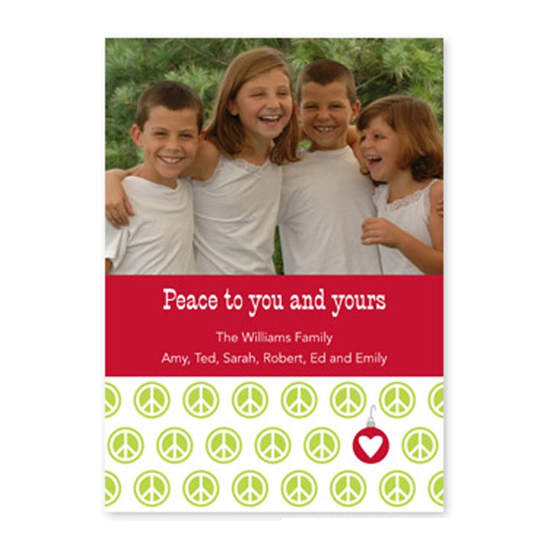 boatman geller peace repeat holiday photocard