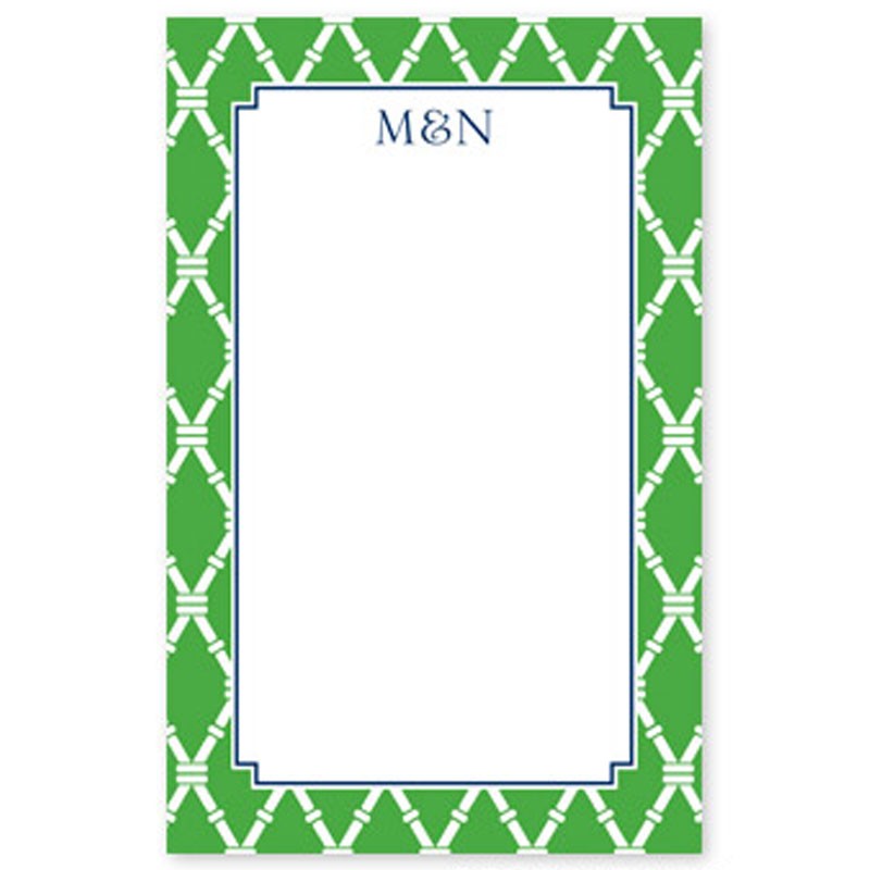 boatman geller bamboo kelly notepad