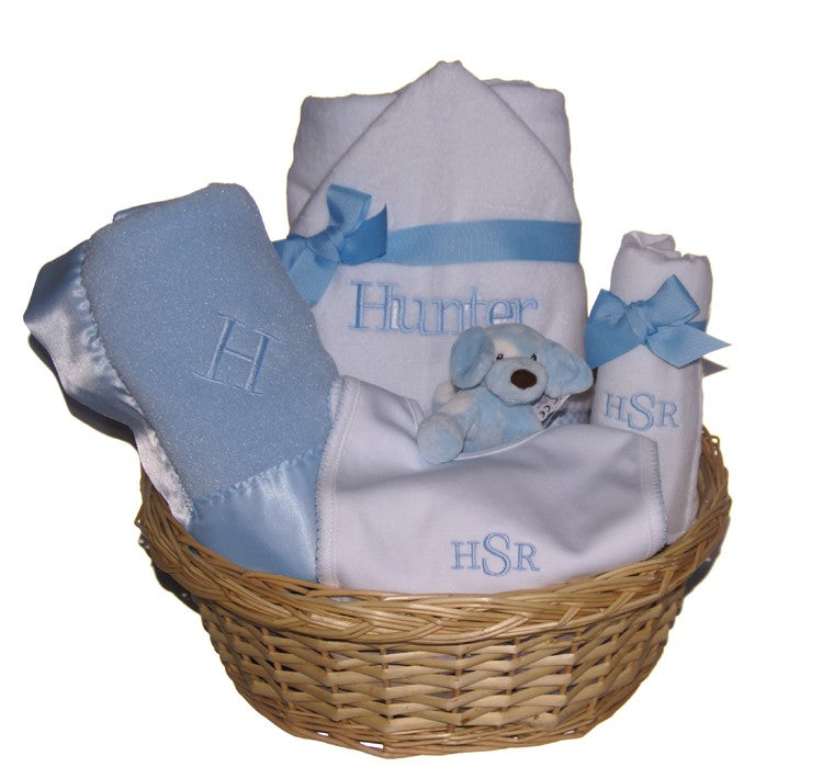 luxury baby boy gift basket