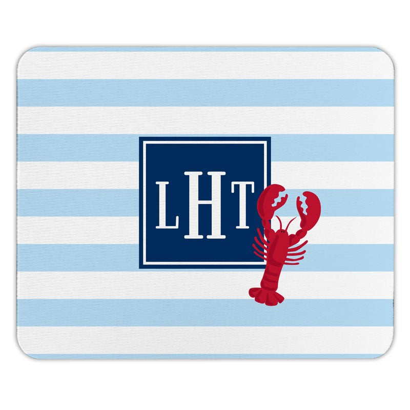 boatman geller stripe lobster mouse pad