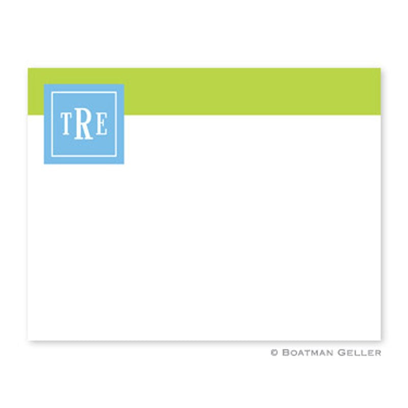 boatman geller peyton cornflower small flat notecard
