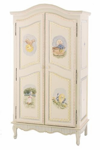 french full door armoire (nursery rhymes)