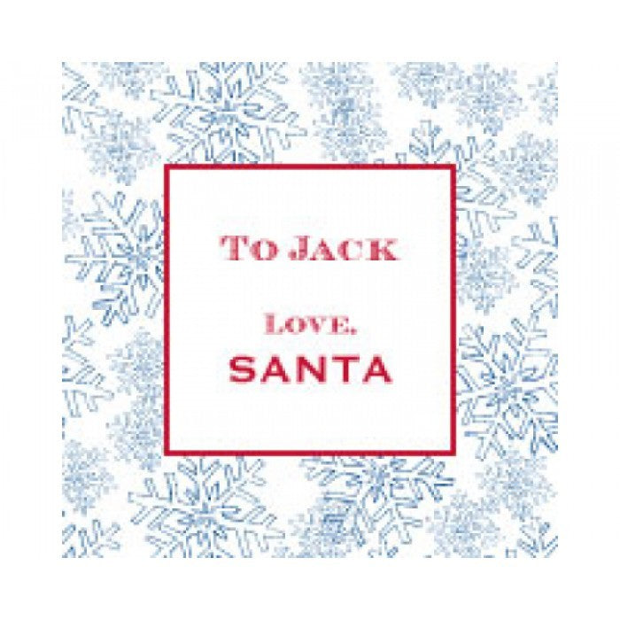 santa gift stickers