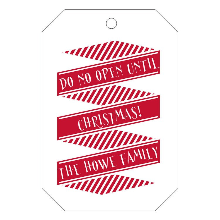 haute papier letterpress gift tag t35