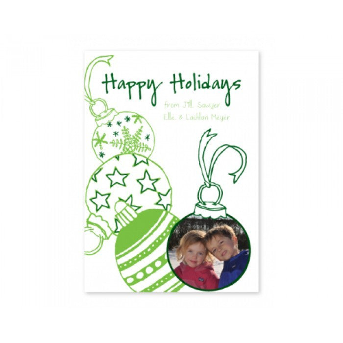 trim the tree holiday cards