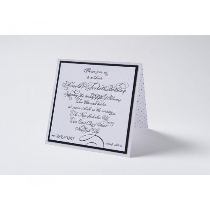 white tie cocktail & dinner parties