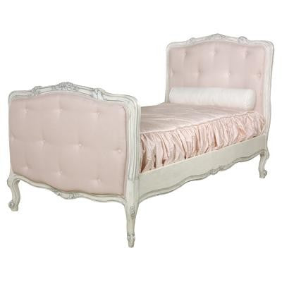 dominique bed, tufted upholstered - twin
