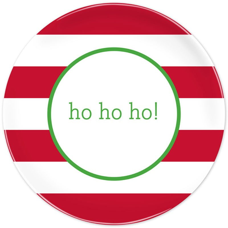 boatman geller awning stripe red plate