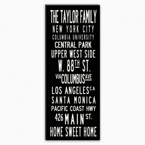 custom canvas wall art (more size options)