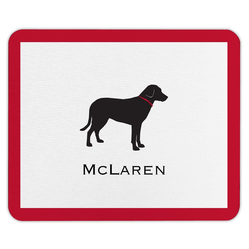 boatman geller lab black mouse pad