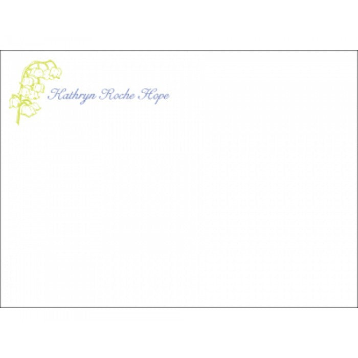 lily social stationery