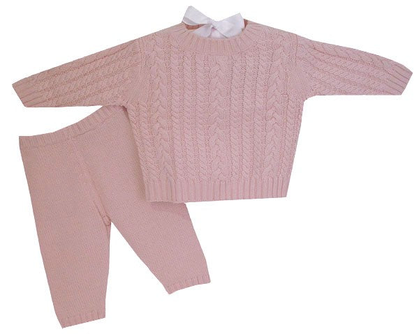cotton cable knit sweater