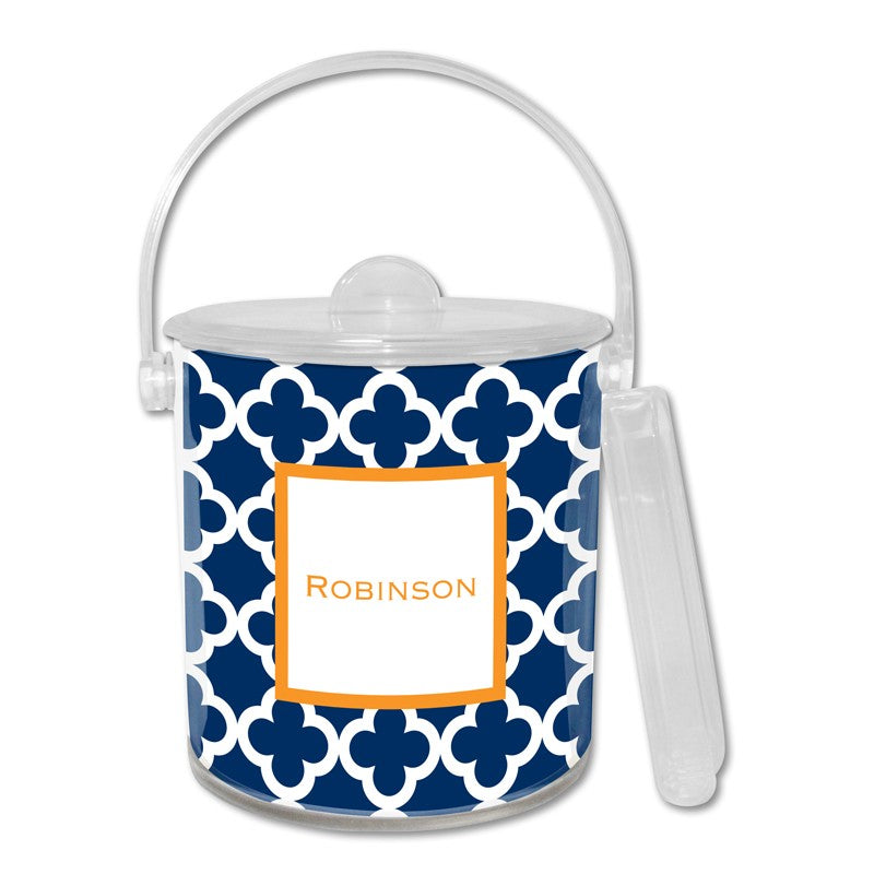 boatman geller bristol tile navy ice bucket