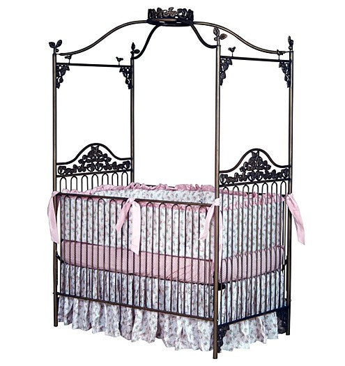 corsican garden canopy iron crib 40410