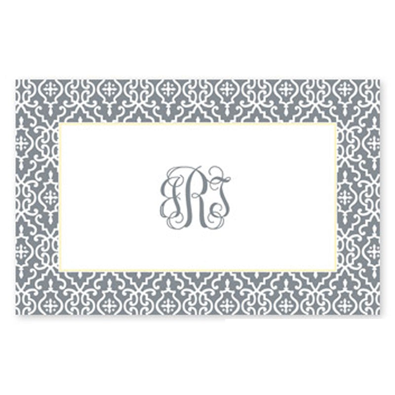 boatman geller wrought iron gray placemat
