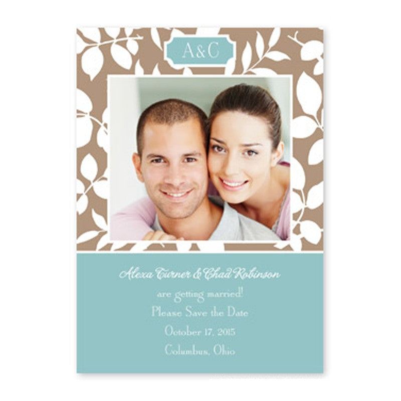 boatman geller silo leaves mocha flat photocard