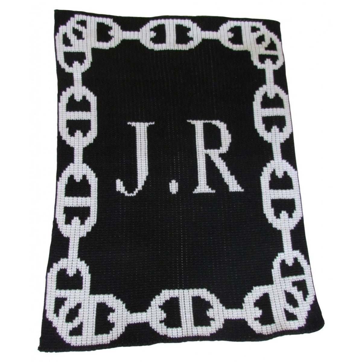 personalised chain link blanket (not available)