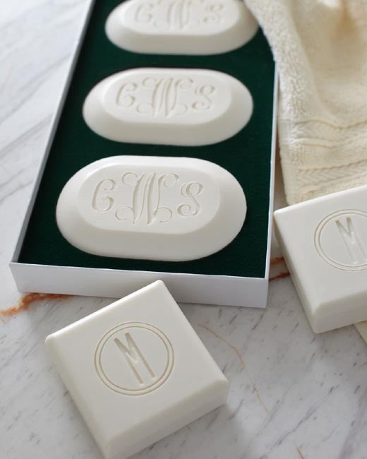 personalized spa soap (set of three)