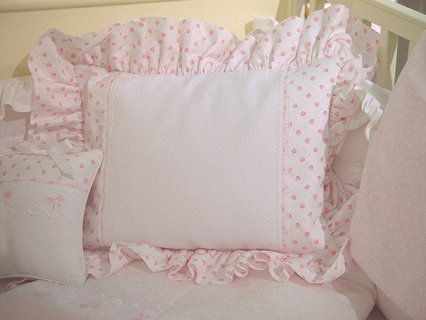 embroidered orchidee and primel crib bedding