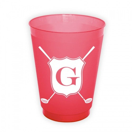 Golfers Crest Round Cups
