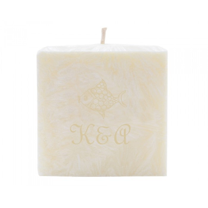 fish wax candle
