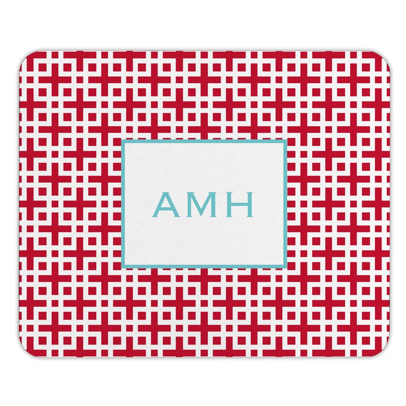 boatman geller lattice cherry mouse pad