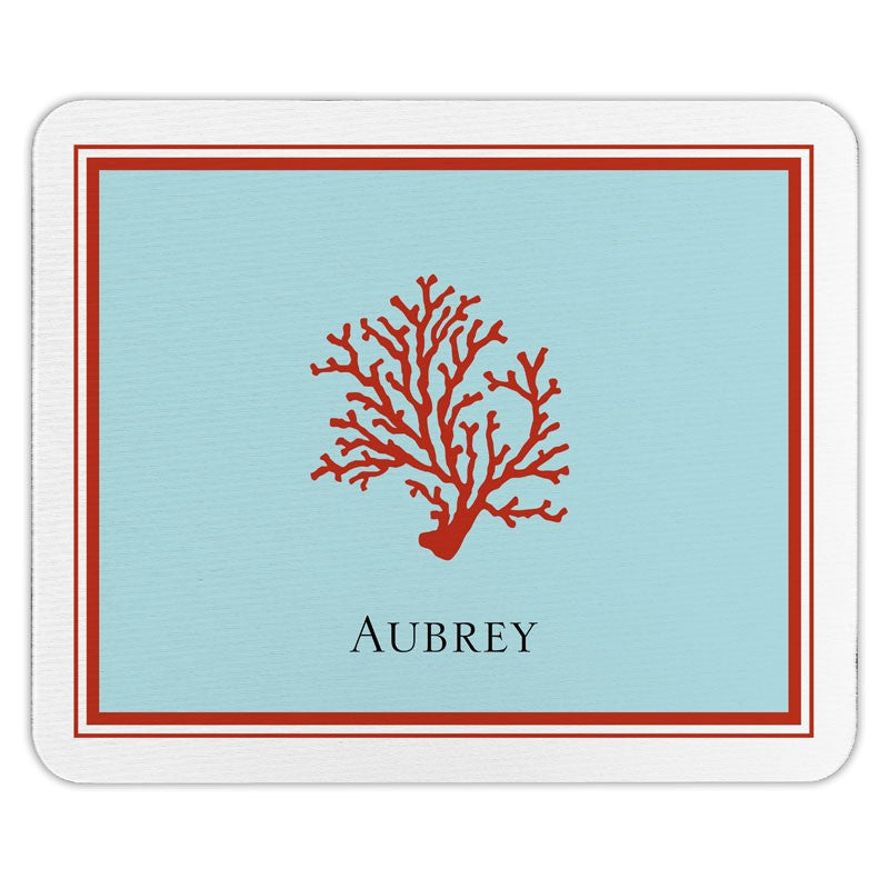 boatman geller coral mouse pad