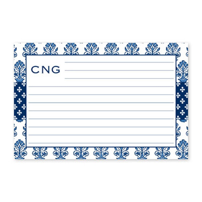 boatman geller beti navy recipe card