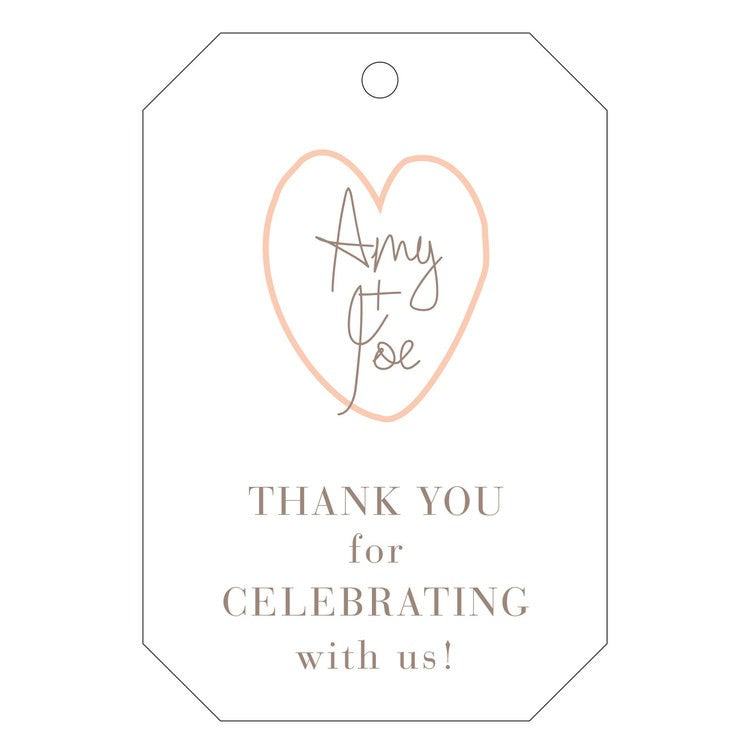 haute papier letterpress gift tag t23