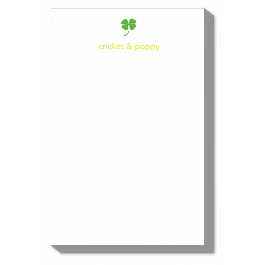 Four Leaf Clover Notepads