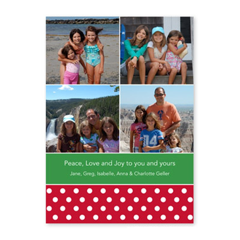 boatman geller polka dot cherry photocard