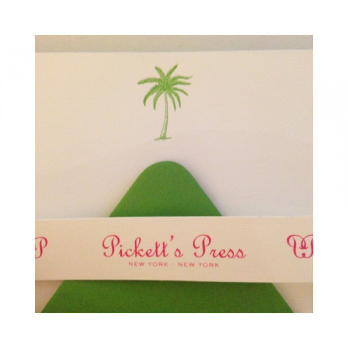 palm tree note cards