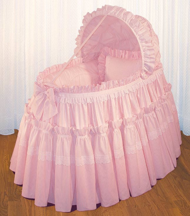 celeste mini stripe bassinet