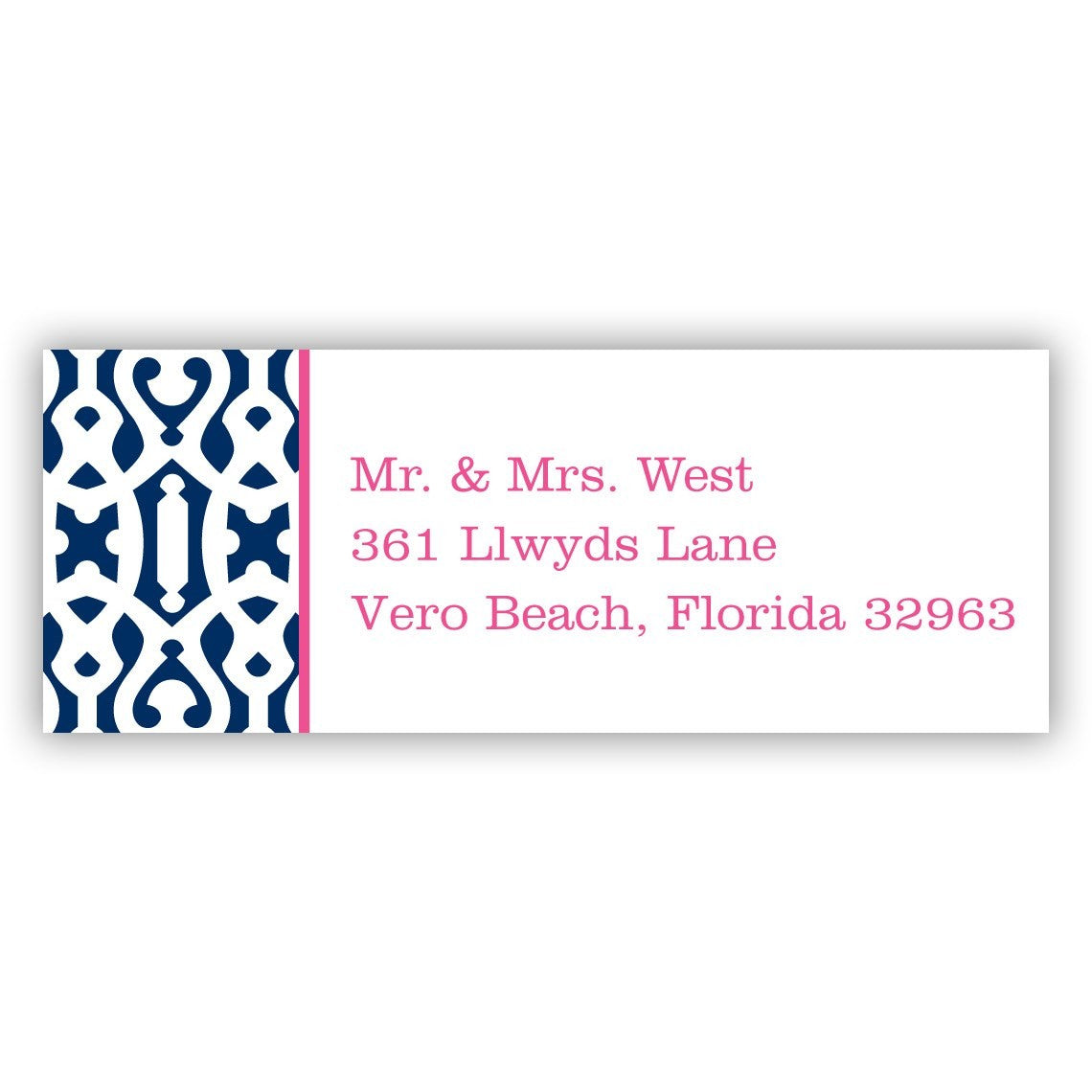boatman geller cameron navy address labels