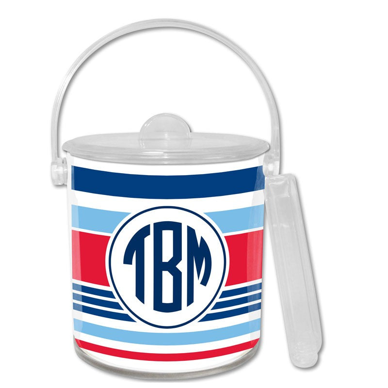 boatman geller espadrille nautical ice bucket