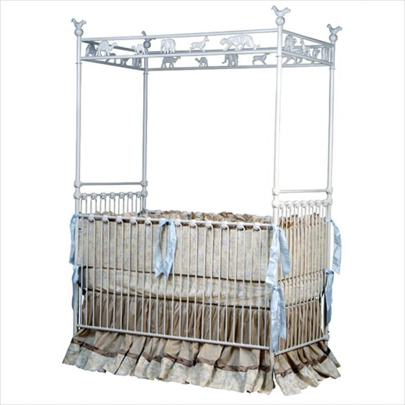 animal cracker canopy crib 40226