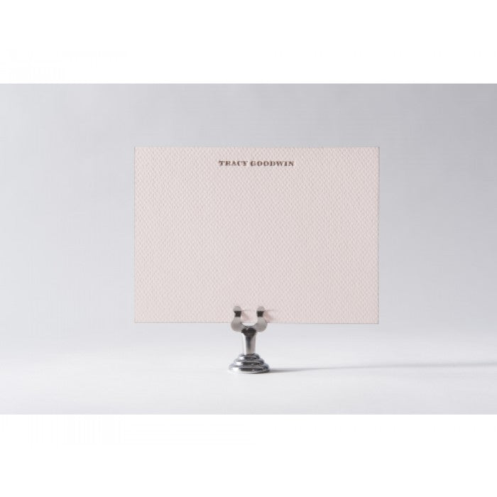 preppy pink note cards