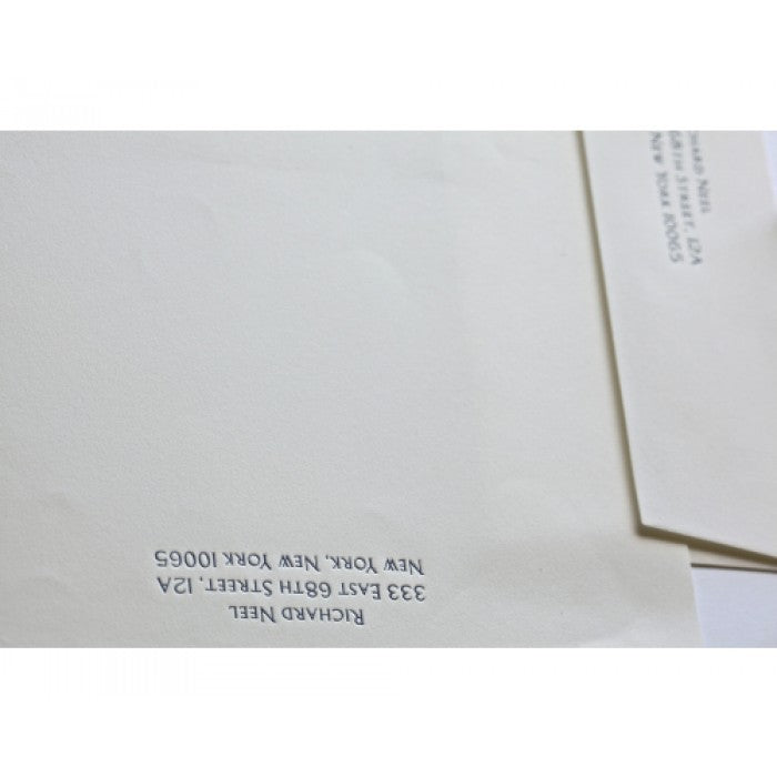 richard letter sheet stationery