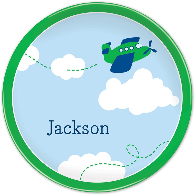 boatman geller airplane plate