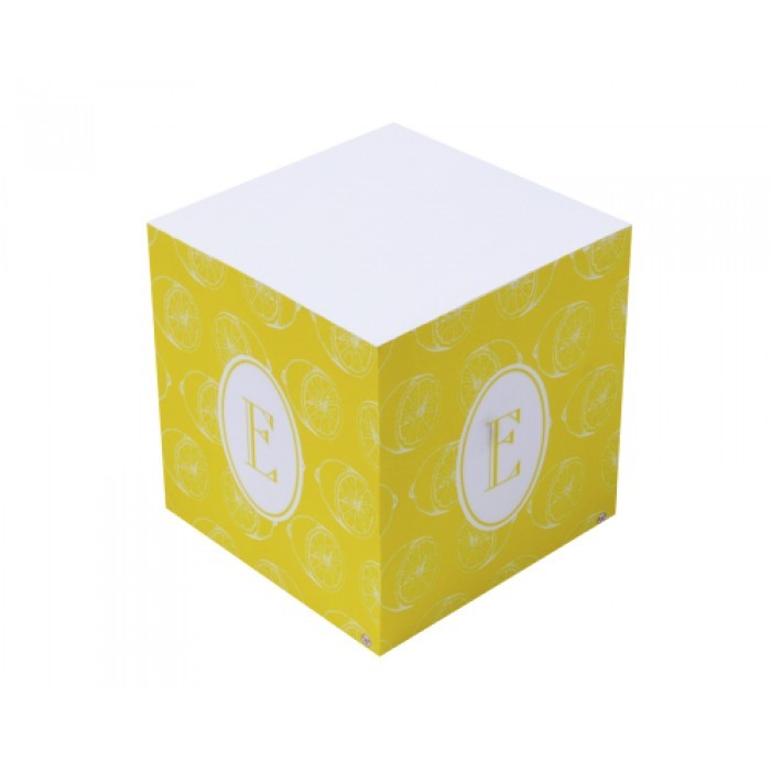 lyford lemonade sticky note cube