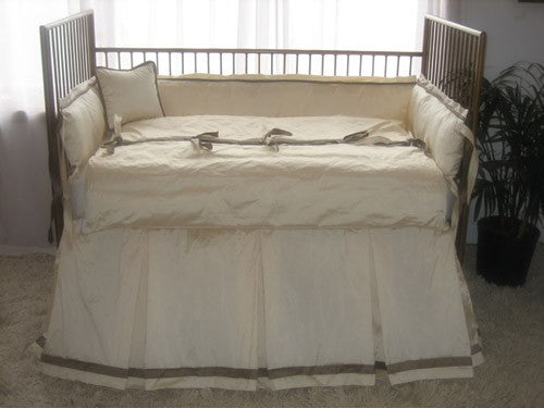 copenhagen crib bedding (custom colors available) (contact us for pricing)