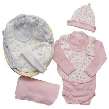 under the nile baby baskets - dots