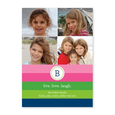 boatman geller bold stripe options photocard