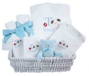 luxury layette gift basket