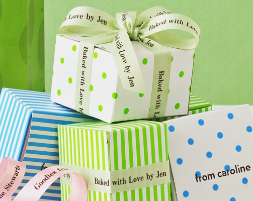 favor boxes - set of 6