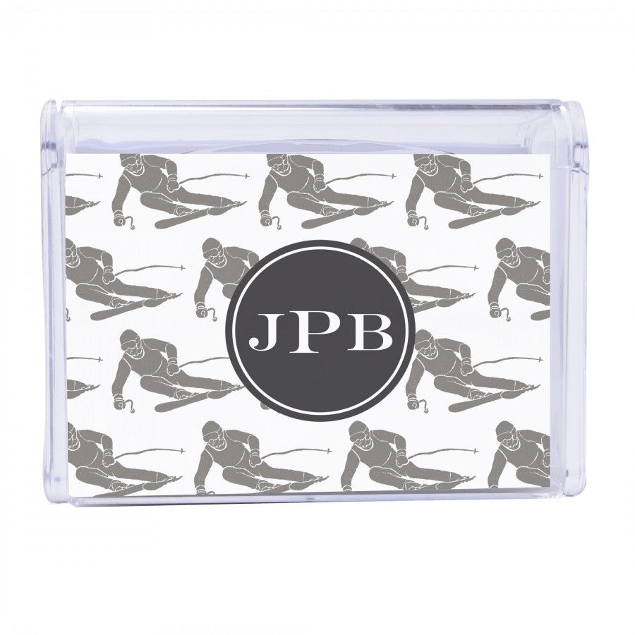 Skier Note Box