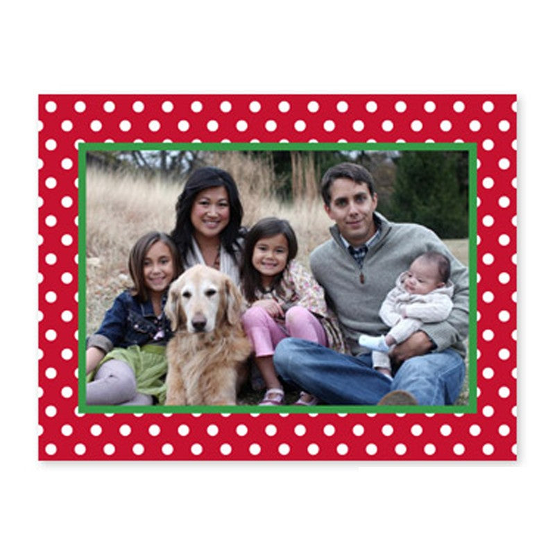 boatman geller polka dot cherry photocard